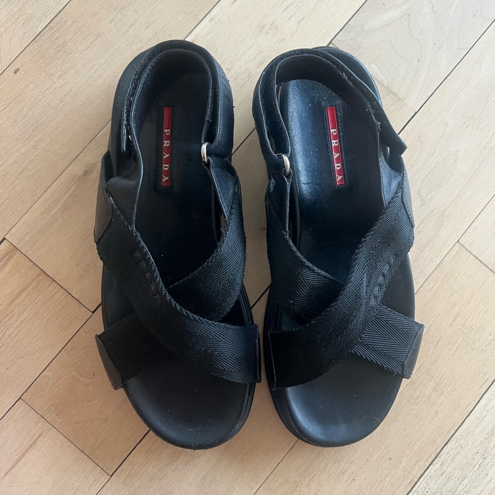 Prada Black Sandals - Picture 2 of 5
